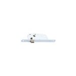 Serrure  encastrer bricard bec de cane bout rond blanc axe 40 mm + ttire