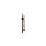 Serrure  encastrer avec cylindre mtal bricard axe 17 mm entraxe 70 mm