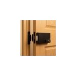 Serrure verrou en applique diall noire gauche 1. 5 x 8 cm