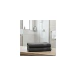 Serviette de bain anthracite 140 x 70 cm, goodhome koros