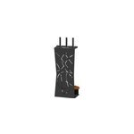 Serviteur de cheminée le marquier sillage noir 3 accessoires Serviteur de cheminée le marquier sillage noir 3 accessoires