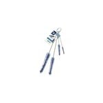 Set 4 mini - goupillons flex 100% nylon elephant