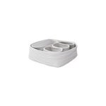 Set panier tiroir elland blanc goodhome