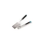 Set d'ustensiles de barbecue en inox - spatule et pince napoleon
