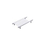 Siège de bain en aluminium blanche godonnier extensible de 484 à 640 mm Siège de bain en aluminium blanche godonnier extensible de 484 à 640 mm