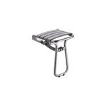 Sige de douche en aluminium gris godonnier charge maximale 225 kg