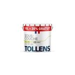 Sous - couche plaques de plâtre tollens blanc 10l + 20% gratuit Sous - couche plaques de plâtre tollens blanc 10l + 20% gratuit