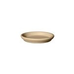 Soucoupe bigband couleur sable 17, 5 cm