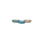 Soucoupe capri pour pot de fleurs terre cuite multicolore 28 cm deroma