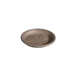 Soucoupe day r pour pot de fleurs plastique camel 26 cm deroma Soucoupe day r pour pot de fleurs plastique camel 26 cm deroma