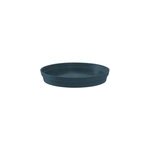 Soucoupe pour pot en plastique � 34, 5cm eda toscane bleu fonc�