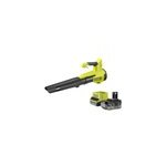 Souffleur sans fil avec batterie 18 v 9, 9 m / h ryobi (vendu avec 1 batterie et 1 chargeur)