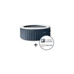 Spa gonflable bleu navy 6 places intex v2