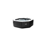 Spa gonflable intex purespa carbone - bulles et jets 6 places