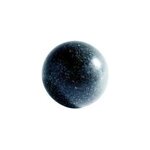 Sph�re d�corative granit noir d. 30 cm