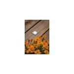 Spot carr encastrable d'extrieur solaire led integre acier gris ip67 2w 60lm 230v paulmann