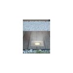 Spot à encastrer d'extérieur carré gris chromé led integrée 230lm ip67 blanc chaud eglo, lamedo Spot à encastrer d'extérieur carré gris chromé led integrée 230lm ip67 blanc chaud eglo, lamedo