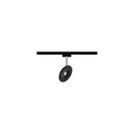 Spot led sur rail sphre urail noir mat ip23 650lm max. 1000w h. 18. 3cm paulmann