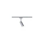 Spot led sur rail tubo gris chrom mat urail l. 4, 2 x h. 18, 6cm ip20 4, 5w paulmann