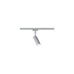 Spot led sur rail tubo gris chrom mat urail . 4, 2 x h. 19, 6cm ip20 4, 5w paulmann