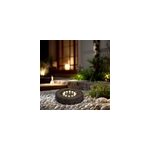 Spot � piquer solaire led ext�rieur aspect tronc d arbre 0, 04 w 4 lm rechargeable ip65