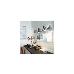 Spot de salle de bain tellot 3 lumires g10 5w ip44 goodhome argent