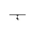 Spot sur rail blossom gris urail ip20 gu10 10w . 3, 5 x h. 13cm dimmable paulmann