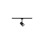 Spot sur rail luxe noir urail ip20 gu10 10w . 6, 5 x h. 16, 3cm paulmann