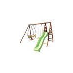 Station de jeu soulet nigel en bois 3, 24 x 3, 54 x h. 2, 22 m