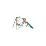 Station de jeu soulet nigel en bois 3, 24 x 3, 54 x h. 2, 22 m