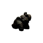 Statue �l�phant sacr� penez herman en pierre naturelle h. 30 cm