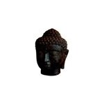 Statue tte de bouddha penez herman 7073387 en pierre reconstitue h. 50 cm