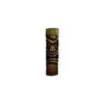 Statue tiki mauri penez herman 46496 sculpt�e � la main en cocotier h. 50 cm