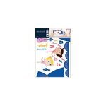 Sticker enfant musicien danseuse 49x69 cm Sticker enfant musicien danseuse 49x69 cm