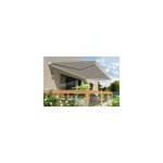 Store banne motoris avec coffre intgral arizona s125 - armature blanche - 5 x 3, 5m sunstyl