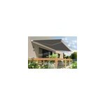Store banne motoris avec coffre intgral arizona s126 - armature blanche - 5 x 3, 5m sunstyl