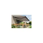 Store banne motoris avec coffre intgral arizona s130 - armature noire - 4 x 3, 5m sunstyl