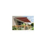 Store banne motoris� avec coffre int�gral arizona t136 - armature blanche - 4 x 3, 5m sunstyl