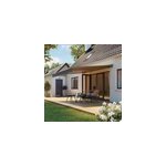 Store banne motoris avec semi coffre gris 4x3 m jagua klikstrom