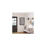 Store enrouleur jour / nuit madeco l. 42 x h. 190 cm gris clair