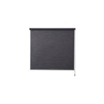 Store enrouleur occultant colours ilas polyester gris 90 x 180 cm