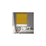 Store enrouleur occultant jaune moutarde l. 150 x h. 190cm madeco