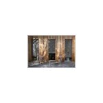 Store enrouleur tamisant bois tiss� ballauff gris l. 80 x h. 180cm