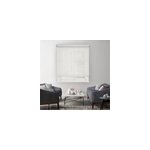 Store enrouleur tamisant madeco l. 180 x h. 250cm blanc blanc cass