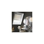 Store fen�tre de toit occultant compatible velux k sk06 97x98cm beige - madeco