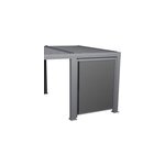 Store semi - automatique petit modle pour pergola hespride majae 3, 6 x 3, 6 m