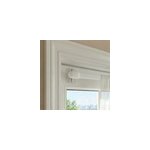 Supports pour barre de vitrage x4 blanc mat