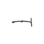 Support double pour barre à rideau goodhome 18 cm pour rail barre athens gris Support double pour barre à rideau goodhome 18 cm pour rail barre athens gris