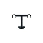Support double plafond pour barre à rideau goodhome 19 mm araxos noir Support double plafond pour barre à rideau goodhome 19 mm araxos noir