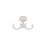 Support double tringle à rideau fixation plafond chalki bois de frêne blanc Ø28mm goodhome Support double tringle à rideau fixation plafond chalki bois de frêne blanc Ø28mm goodhome